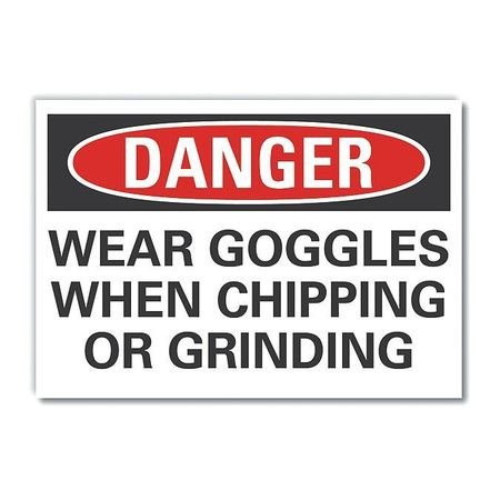 LYLE LCU4-0569-ND_5X3.5 DANGER SIGN 5 W X 3-1/2 H 0.001 THICK