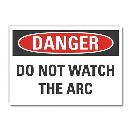 LYLE LCU4-0430-RD_7X5 DANGER SIGN 7 W X 5 H 0.001 THICK