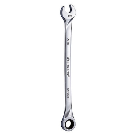 WESTWARD 54PN78 WRENCH COMBINATION/EXTRA LONG SAE 7/16 