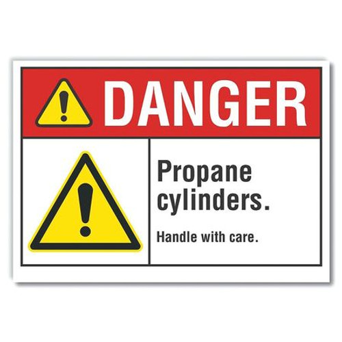 LYLE LCU4-0061-ND_7X5 DANGER SIGN 7 W X 5 H 0.001 THICK