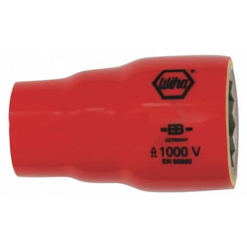 WIHA TOOLS 31720 INSULATED SOCKET 1-1/8 12 POINTS SAE