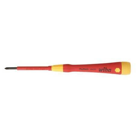 WIHA TOOLS 32106 INSULATED SCREWDRIVER #00 TIP 6-1/16 L