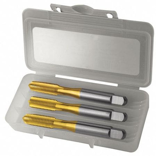 GREENFIELD TAP 174529 3 PC 3/8-24 STR FLT TN SET