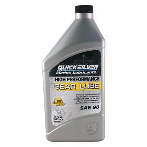 QUICKSILVER 858064 GEAR LUBRICANT,32 OZ. SIZE,BOTTLE