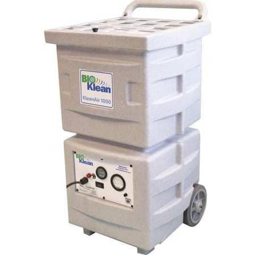 BIOKLEAN GK1000 HEPA NEGATIVE AIR MACHINE,5 AMPS,40 H" BIOKLEAN GK1000 HEPA NEGATIVE AIR MACHINE,5 AMPS,40 H"