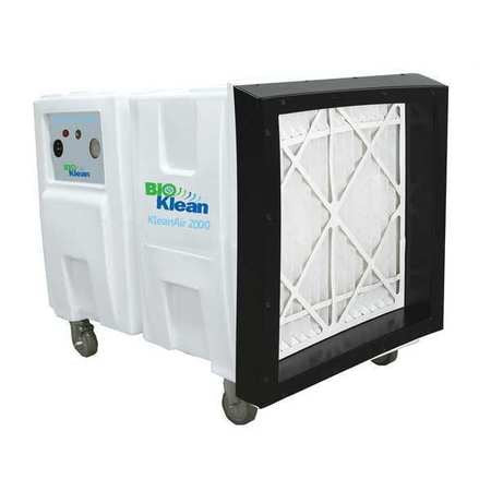 BIOKLEAN GK2000U HEPA NEGATIVE AIR MACHINE,15 AMPS,31 H"