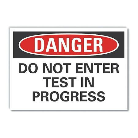 LYLE LCU4-0502-ND_7X5 DANGER SIGN 7 W X 5 H 0.001 THICK