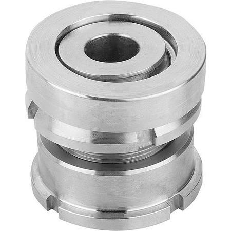 KIPP K0695.07121 ADJUSTMENT BOLT M30X1.5 STAINLESS STEEL