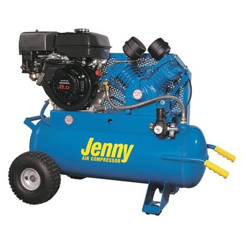 JENNY G9HGA-17P GAS AIR COMPRESSOR 17 GAL TANK 9.0 HP JENNY G9HGA-17P GAS AIR COMPRESSOR 17 GAL TANK 9.0 HP