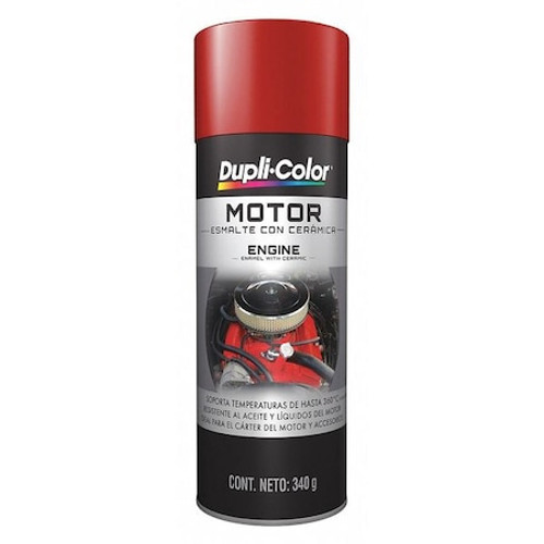 DUPLI-COLOR EDE160507 ENGINE ENAMEL FORD RED 12 OZ SIZE