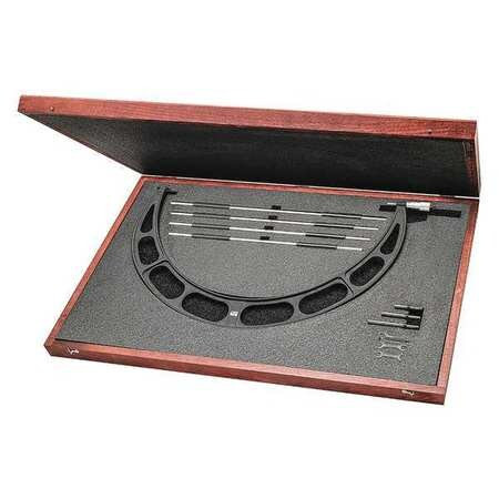 STARRETT 224.1JRLZ INTERCHANGEABLE ANVIL MICROMETER 20-24" 