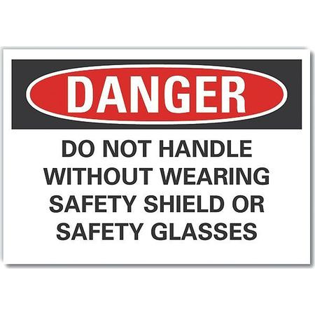 LYLE LCU4-0680-RD_5X3.5 DANGER SIGN 5 W X 3-1/2 H 0.001 THICK