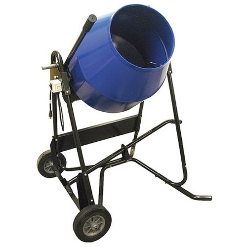 MARSHALLTOWN 300DDTK CONCRETE MIXER,STEEL DRUM,115V,218 LB.