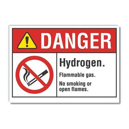LYLE LCU4-0126-RD_5X3.5 DANGER SIGN 5 W X 3-1/2 H 0.001 THICK