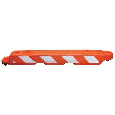 GRAINGER GLOBAL SOURCING AB96-O-HIPLR AIRPORT BARRICADE ORANGE 10 H 96 L