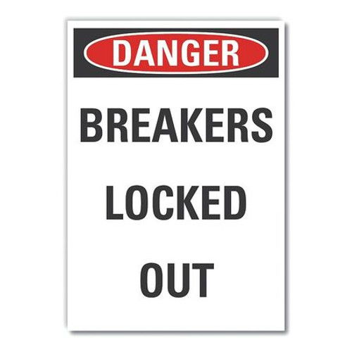 LYLE LCU4-0416-ND_7X5 DANGER SIGN 7 W X 5 H 0.001 THICK