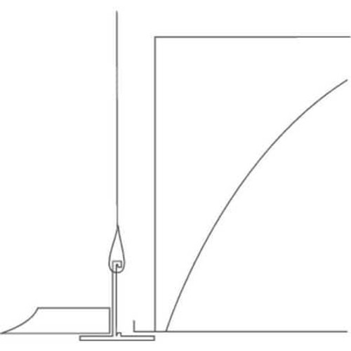 HUBBELL FK24 HUBBELL FK24 2X4 FLANGE KIT FOR LAY-IN T