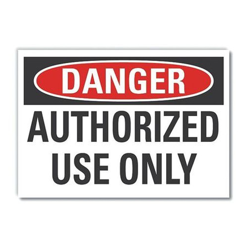LYLE LCU4-0415-RD_5X3.5 DANGER SIGN 5 W X 3-1/2 H 0.001 THICK