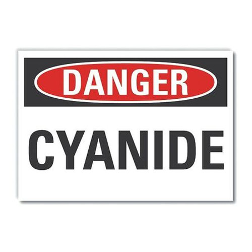 LYLE LCU4-0309-RD_7X5 DANGER SIGN 7 W X 5 H 0.001 THICK LYLE LCU4-0309-RD_7X5 DANGER SIGN 7 W X 5 H 0.001 THICK