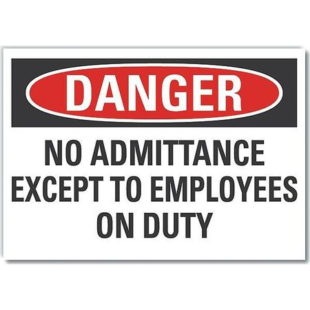 LYLE LCU4-0592-ND_5X3.5 DANGER SIGN 5 W X 3-1/2 H 0.001 THICK