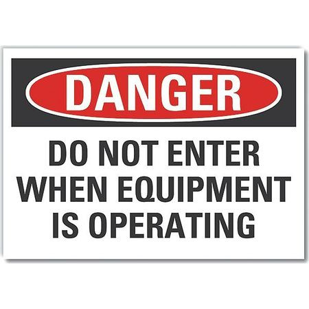 LYLE LCU4-0584-RD_14X10 MACHINE&OPERAT DANGER RFLCT LBL,10X14IN