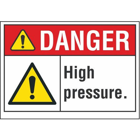 LYLE LCU4-0075-ND_5X3.5 DANGER SIGN 5 W X 3-1/2 H 0.001 THICK