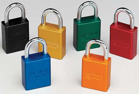 GRAINGER GLOBAL SOURCING 7Y517 KEYED PADLOCK DIFFERENT 1-1/2 W