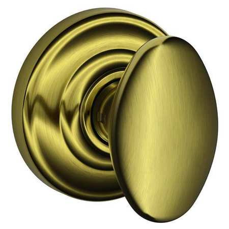 SCHLAGE F10 SIE 609 AND KNOB LOCKSET MECHANICAL PASSAGE GRD. 1