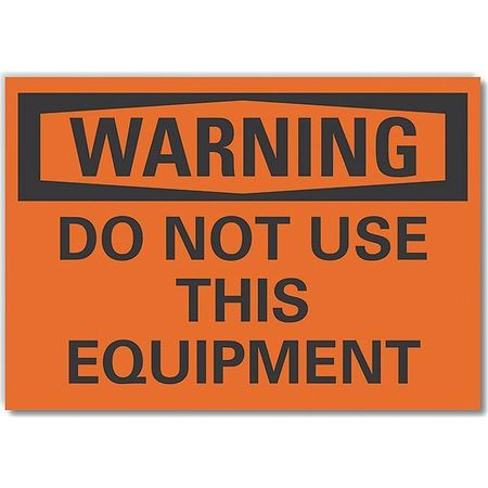 LYLE LCU6-0105-RD_5X3.5 DANGER SIGN 5 W X 3-1/2 H 0.001 THICK