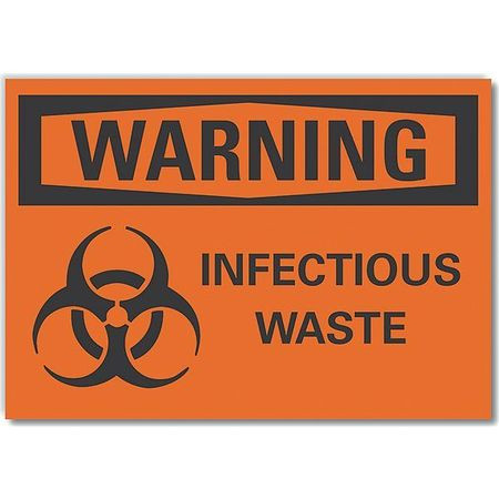 LYLE LCU6-0046-RD_10X7 DANGER SIGN 10 W X 7 H 0.001 THICK