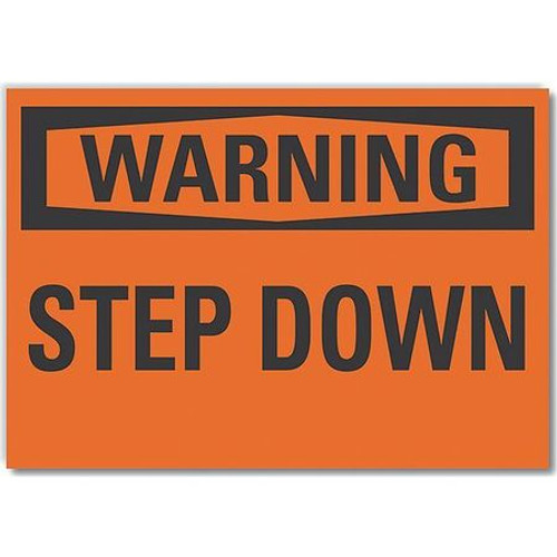 LYLE LCU6-0075-RD_5X3.5 DANGER SIGN 5 W X 3-1/2 H 0.001 THICK