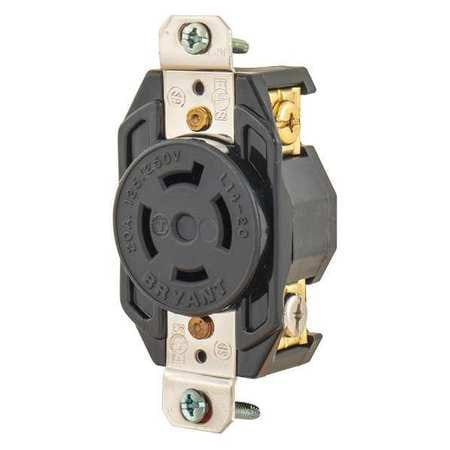 BRYANT 71420FR TWIST LOCK RECEPTACLES; RECEPTACLE/PART 