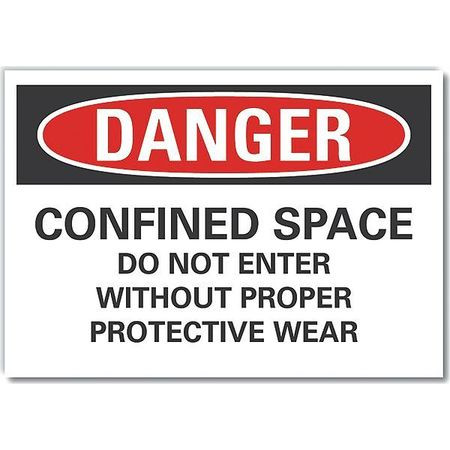 LYLE LCU4-0671-ND_5X3.5 DANGER SIGN 5 W X 3-1/2 H 0.001 THICK