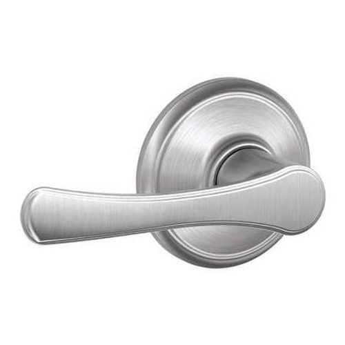 SCHLAGE F10 VLA 626 GRADE 2 PASSAGE LATCH, AVILA LEVER, SATI