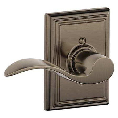 SCHLAGE F170 ACC 620 ADD RH LEVER LOCKSET MECHANICAL DUMMY GRD. 2