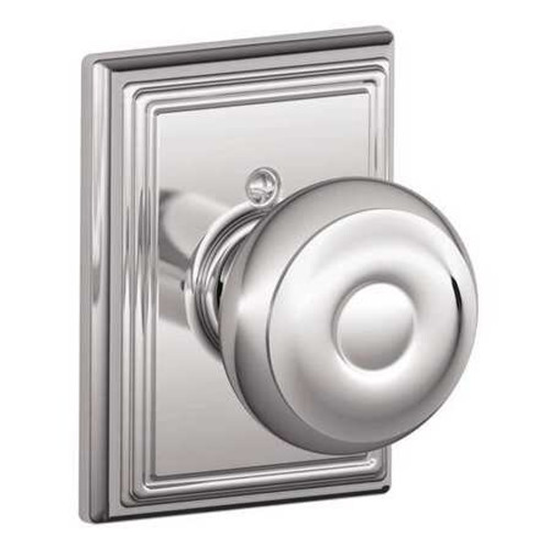SCHLAGE F170 GEO 625 ADD SINGLE DUMMY, GEORGIAN KNOB, ADDISON ROS