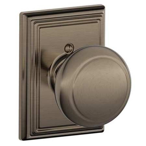 SCHLAGE F170 AND 620 ADD SINGLE DUMMY, ANDOVER KNOB, ADDISON ROSE SCHLAGE F170 AND 620 ADD SINGLE DUMMY, ANDOVER KNOB, ADDISON ROSE