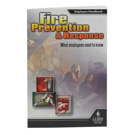 JJ KELLER 40997 TRAINING BOOKLET FIRE SAFETY ENG PK10