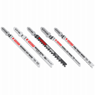 FREUD DJT5S T-SHANK JIGSAW BLADE SET, HIGH CARBON ST