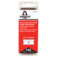 ACCUTEC BLADES 66-0412-0000 BLADE RAZOR STEEL BACK 0.012IN