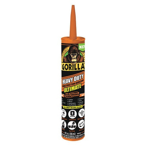 GORILLA PRODUCTS 8008002 ULTIMATE CONSTRUCTION ADHESIVE, 9-OZ.
