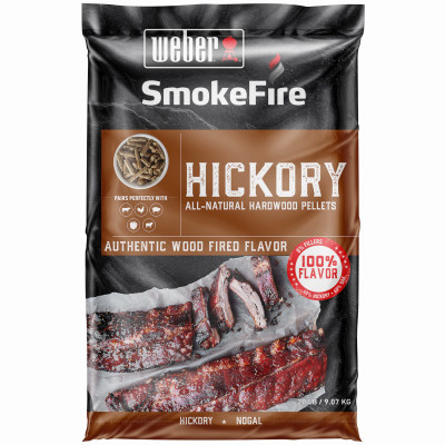 WEBER-STEPHEN 190002 SMOKEFIRE ALL-NATURAL HARDWOOD PELLETS, 