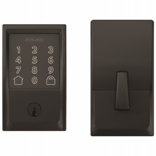 SCHLAGE BE489WBVCEN619 CENTURY ENCODE SMART WI-FI DEADBOLT, SAT