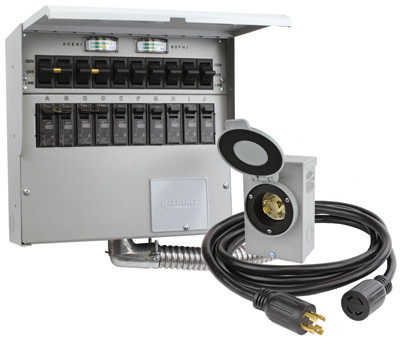 RELIANCE CONTROLS CORP 310CRK KIT TRANSFER SWITCH 10CIRC 30A