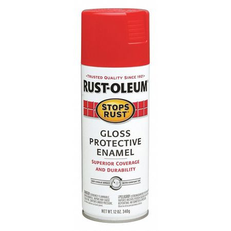 STOPS RUST 248568 SPRAY PAINT CHERRY 12 OZ.