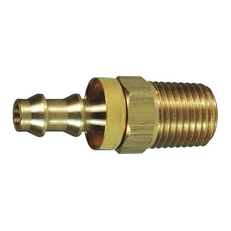 DIXON VALVE  COUPLING 2720806C PUSH ON HOSE FITTING 1/2 X3/8 BARBXNPT