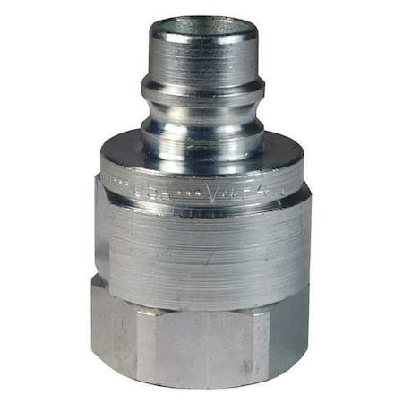 DIXON VALVE  COUPLING V8F8 VSERIES VALVED PLUG,ST,1",FNPTF 1"