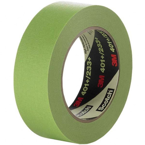 3M 7000148424 MASKING TAPE, 401+, GREEN, 1.88 INCH W, 