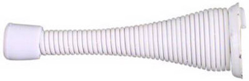 NATIONAL MANUFACTURING SALES CO. N265-256 DOORSTOP, SPRING, WHITE, 3-IN., 2-PK.