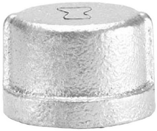ANVIL 8700132809 PIPE FITTING, GALVANIZED PIPE CAP, 1-1/4